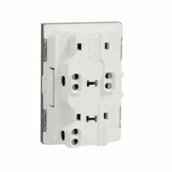 Lot De 5 Prises Doubles Standard US 15A 2P+T Unica NU306030 Aluminium Mécanisme Seul -Schneider Electric Soldes lot de 5 prises doubles standard us 15a 2pt unica nu306030 aluminium mecanisme seul 8