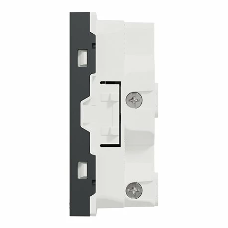 Lot De 5 Prises Doubles Standard US 15A 2P+T Unica NU306054 Anthracite Mécanisme Seul 7 Lot De 5 Prises Doubles Standard US 15A 2P+T Unica NU306054 Anthracite Mécanisme Seul – Image 5