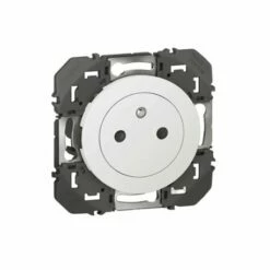 Lot De 50 Prises De Courant 2P+T Surface Dooxie 16A Finition Blanc 600635