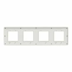 Schneider Electric Lot De 9 Plaques De Finition Unica Studio Métal N NU280850M Bronze Liseré Blanc 4 Postes -Schneider Electric Soldes lot de 9 plaques de finition unica studio metal n nu280850m bronze lisere blanc 4 postes 5