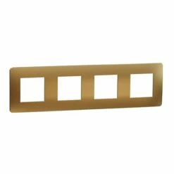 Schneider Electric Lot De 9 Plaques De Finition Unica Studio Métal N NU280857M Cuivre Liseré Blanc 4 Postes 12 Schneider Electric Lot De 9 Plaques De Finition Unica Studio Métal N NU280857M Cuivre Liseré Blanc 4 Postes -Schneider Electric Soldes lot de 9 plaques de finition unica studio metal n nu280857m cuivre lisere blanc 4 postes 1