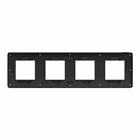 Schneider Electric Lot De 9 Plaques De Finition Unica Studio Métal N NU280858M Cuivre Liseré Anthracite 4 Postes 6 Schneider Electric Lot De 9 Plaques De Finition Unica Studio Métal N NU280858M Cuivre Liseré Anthracite 4 Postes – Image 4