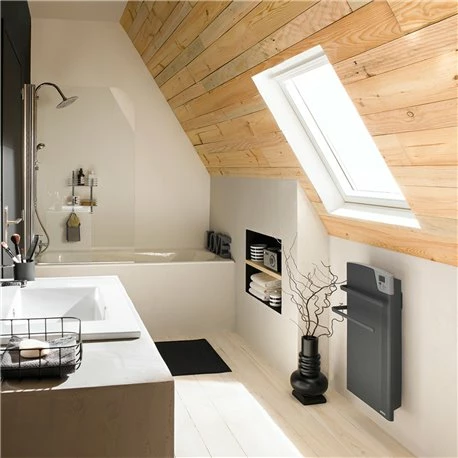 Sèche Serviette électrique Majorque 600+800 Watts, Gris Ardoise 7 Sèche Serviette électrique Majorque 600+800 Watts, Gris Ardoise – Image 5