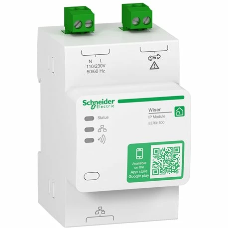 Schneider Electric Module De Connexion IP Wiser Energy EER31800 Pour L'alarming Et Le Contrôle 3 Schneider Electric Module De Connexion IP Wiser Energy EER31800 Pour L'alarming Et Le Contrôle