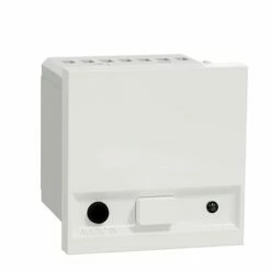Schneider Electric Module Diffusion Sonore Bluetooth Commande + Alim. Unica NU360118 Blanc 2 Modules