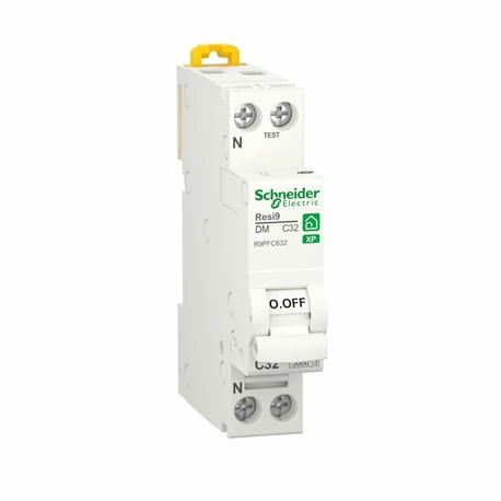 Schneider Electric Disjoncteur Resi9 XP 1P+N Courbe C R9PFC632 32 A 3 Schneider Electric Disjoncteur Resi9 XP 1P+N Courbe C R9PFC632 32 A