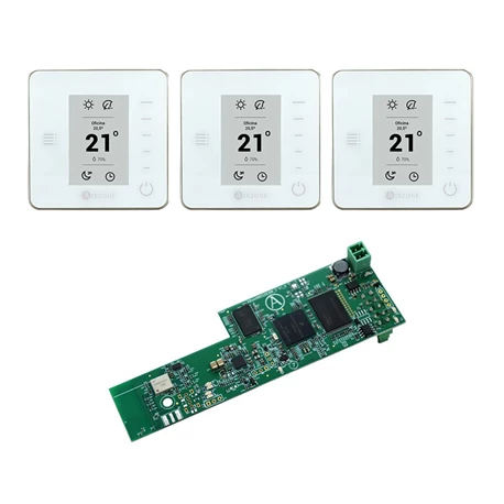 Pack Thermostats 3 Think + 1 Webserver Cloud Wi-Fi 3 Pack Thermostats 3 Think + 1 Webserver Cloud Wi-Fi