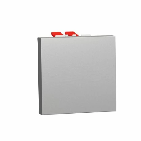 Permutateur 10A 250Vca Unica NU320530 Aluminium 2 Modules Mécanisme Seul 3 Permutateur 10A 250Vca Unica NU320530 Aluminium 2 Modules Mécanisme Seul