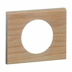 Plaque Celiane Bois 1 Poste Finition Chêne Blanchi 069051