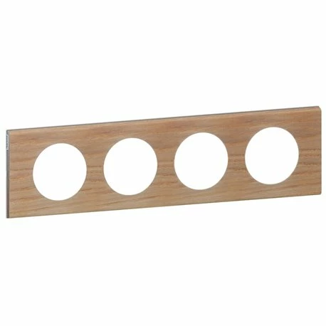 Plaque Celiane Bois 4 Postes Finition Chêne Blanchi 069054 3 Plaque Celiane Bois 4 Postes Finition Chêne Blanchi 069054