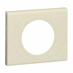 Plaque Celiane Cuir 1 Poste Finition Cuir Perle Couture 069431