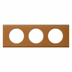 Plaque Celiane Cuir 3 Postes Finition Cuir Caramel 069423 5 Plaque Celiane Cuir 3 Postes Finition Cuir Caramel 069423 -Schneider Electric Soldes plaque celiane cuir 3 postes finition cuir caramel 069423 1