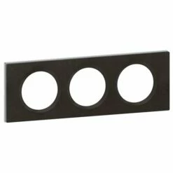 Plaque Celiane Pierre 3 Postes Finition Ardoise 069373