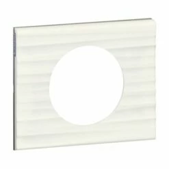 Plaque Celiane Plastique 1 Poste Finition Corian Cannelé 069011