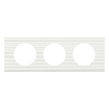 Plaque Celiane Plastique 3 Postes Finition Corian Cannelé 069013 4 Plaque Celiane Plastique 3 Postes Finition Corian Cannelé 069013 – Image 2
