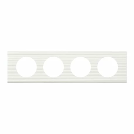 Plaque Celiane Plastique 4 Postes Finition Corian Cannelé 069014 4 Plaque Celiane Plastique 4 Postes Finition Corian Cannelé 069014 – Image 2