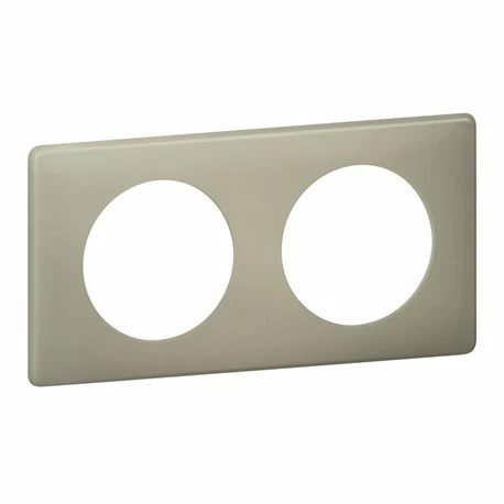 Plaque Celiane Poudré 2 Postes Finition Argile 066712 3 Plaque Celiane Poudré 2 Postes Finition Argile 066712