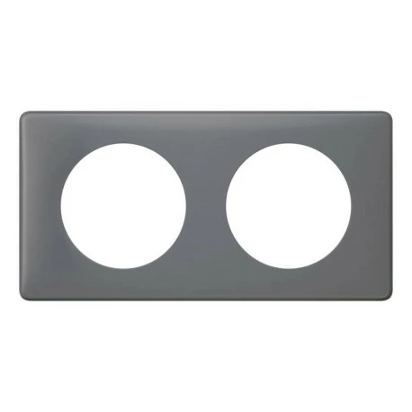 Plaque Celiane Poudré 2 Postes Finition Schiste 066732 4 Plaque Celiane Poudré 2 Postes Finition Schiste 066732 – Image 2