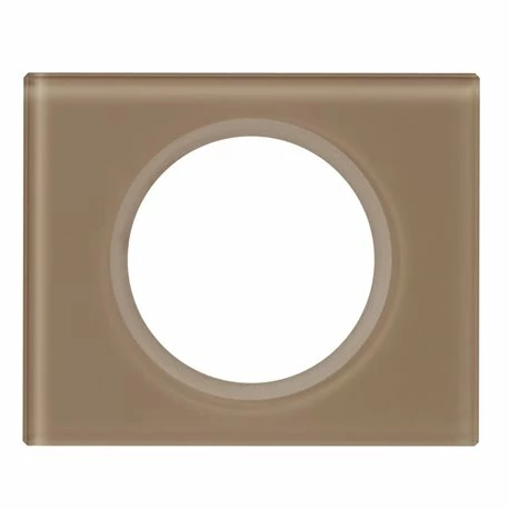 Plaque Celiane Verre 1 Poste Finition Verre Moka 069461 4 Plaque Celiane Verre 1 Poste Finition Verre Moka 069461 – Image 2