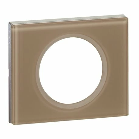 Plaque Celiane Verre 1 Poste Finition Verre Moka 069461 3 Plaque Celiane Verre 1 Poste Finition Verre Moka 069461