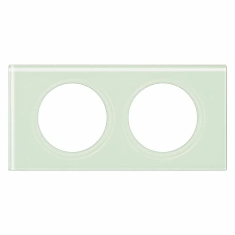 Plaque Celiane Verre 2 Postes Finition Verre Kaolin 069312 4 Plaque Celiane Verre 2 Postes Finition Verre Kaolin 069312 – Image 2