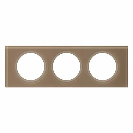 Plaque Celiane Verre 3 Postes Finition Verre Moka 069463 4 Plaque Celiane Verre 3 Postes Finition Verre Moka 069463 – Image 2