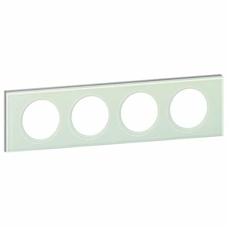Plaque Celiane Verre 4 Postes Finition Verre Kaolin 069314 3 Plaque Celiane Verre 4 Postes Finition Verre Kaolin 069314