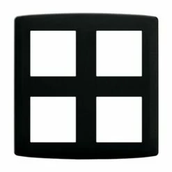 Plaque De Finition Anthracite 2x2 Postes