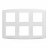 Plaque De Finition Blanc 2x3 Postes 1 Plaque De Finition Blanc 2x3 Postes -Schneider Electric Soldes plaque de finition blanc 2x3 postes