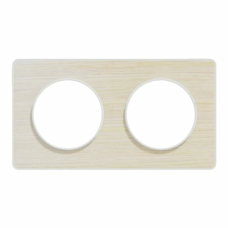 Schneider Electric Plaque De Finition Odace Touch S520804M Blanc Et Bois Nordique 2 Postes 9 Schneider Electric Plaque De Finition Odace Touch S520804M Blanc Et Bois Nordique 2 Postes – Image 7