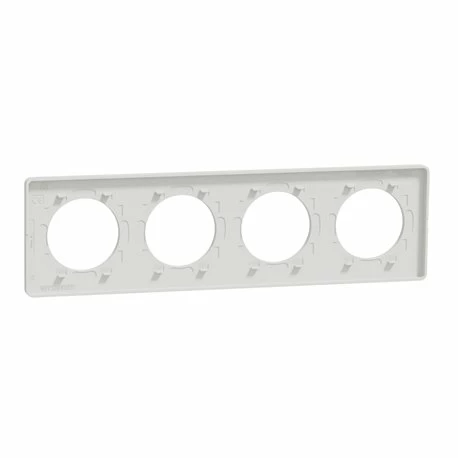 Schneider Electric Plaque De Finition Odace Touch S520808U Blanc Et Pierre Galet 4 Postes 5 Schneider Electric Plaque De Finition Odace Touch S520808U Blanc Et Pierre Galet 4 Postes – Image 3