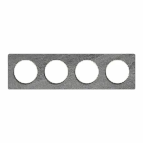 Schneider Electric Plaque De Finition Odace Touch S520808U Blanc Et Pierre Galet 4 Postes 9 Schneider Electric Plaque De Finition Odace Touch S520808U Blanc Et Pierre Galet 4 Postes – Image 7