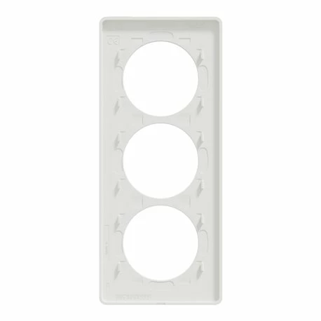 Schneider Electric Plaque De Finition Odace Touch S520816J Aluminium Brossé Et Blanc 3 Postes Verticaux 10 Schneider Electric Plaque De Finition Odace Touch S520816J Aluminium Brossé Et Blanc 3 Postes Verticaux – Image 8