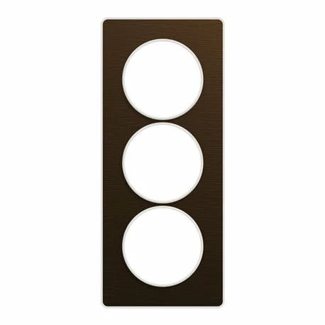 Schneider Electric Plaque De Finition Odace Touch S520816L Bronze Brossé Et Blanc 3 Postes Verticaux 9 Schneider Electric Plaque De Finition Odace Touch S520816L Bronze Brossé Et Blanc 3 Postes Verticaux – Image 7