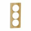 Schneider Electric Plaque De Finition Odace Touch S520816N Blanc Et Bois Naturel 3 Postes Verticaux -Schneider Electric Soldes plaque de finition odace touch s520816n blanc et bois naturel 3 postes verticaux