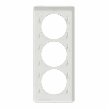 Schneider Electric Plaque De Finition Odace Touch S520816R Blanc Et Translucide Blanc 3 Postes Verticaux 9 Schneider Electric Plaque De Finition Odace Touch S520816R Blanc Et Translucide Blanc 3 Postes Verticaux – Image 7