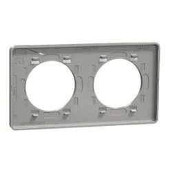 Schneider Electric Plaque De Finition Odace Touch S530804KB Kvadrat En Tissus Ombre Liseré Aluminium 2 Postes -Schneider Electric Soldes plaque de finition odace touch s530804kb kvadrat en tissus ombre lisere aluminium 2 postes 2