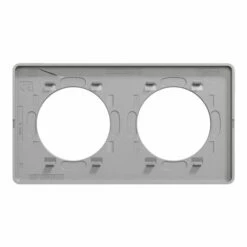 Schneider Electric Plaque De Finition Odace Touch S530804KB Kvadrat En Tissus Ombre Liseré Aluminium 2 Postes -Schneider Electric Soldes plaque de finition odace touch s530804kb kvadrat en tissus ombre lisere aluminium 2 postes 4