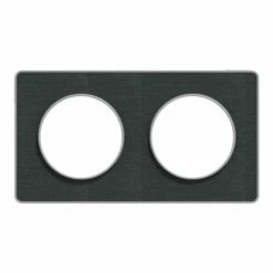 Schneider Electric Plaque De Finition Odace Touch S530804KB Kvadrat En Tissus Ombre Liseré Aluminium 2 Postes -Schneider Electric Soldes plaque de finition odace touch s530804kb kvadrat en tissus ombre lisere aluminium 2 postes 7