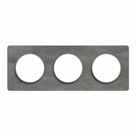 Schneider Electric Plaque De Finition Odace Touch S530806V Aluminium Et Ardoise 3 Postes 7 Schneider Electric Plaque De Finition Odace Touch S530806V Aluminium Et Ardoise 3 Postes – Image 5