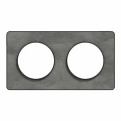 Plaque De Finition Odace Touch S540804V Anthracite Et Ardoise 2 Postes 12 Plaque De Finition Odace Touch S540804V Anthracite Et Ardoise 2 Postes -Schneider Electric Soldes plaque de finition odace touch s540804v anthracite et ardoise 2 postes 2