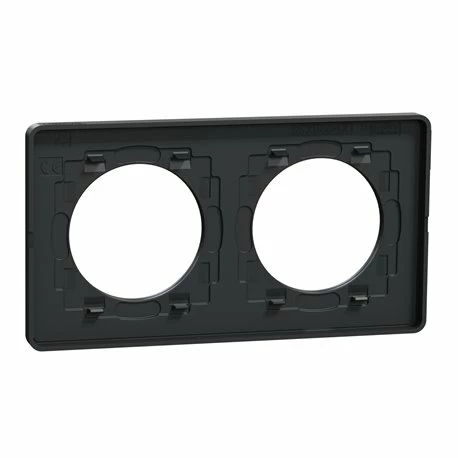 Plaque De Finition Odace Touch S540804V Anthracite Et Ardoise 2 Postes 8 Plaque De Finition Odace Touch S540804V Anthracite Et Ardoise 2 Postes – Image 6