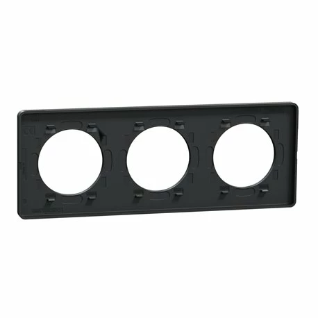 Schneider Electric Plaque De Finition Odace Touch S540806L Bronze Brossé Et Anthracite 3 Postes 8 Schneider Electric Plaque De Finition Odace Touch S540806L Bronze Brossé Et Anthracite 3 Postes – Image 6