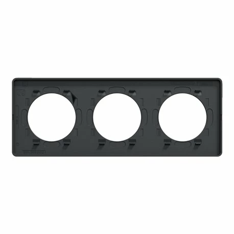 Schneider Electric Plaque De Finition Odace Touch S540806L Bronze Brossé Et Anthracite 3 Postes 9 Schneider Electric Plaque De Finition Odace Touch S540806L Bronze Brossé Et Anthracite 3 Postes – Image 7