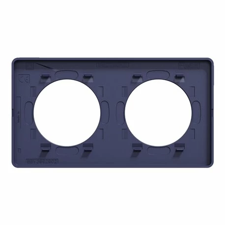 Schneider Electric Plaque De Finition Odace Touch S550804KY Kvadrat En Tissus Ocre Et Liseré Bleu Cobalt 2 Postes 8 Schneider Electric Plaque De Finition Odace Touch S550804KY Kvadrat En Tissus Ocre Et Liseré Bleu Cobalt 2 Postes – Image 6