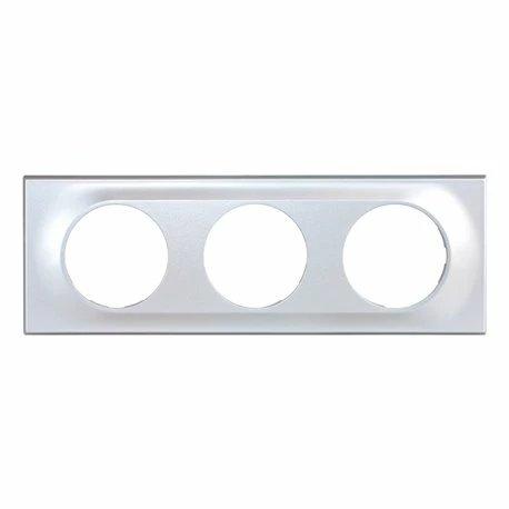 Plaque De Finition Silver 3 Postes 3 Plaque De Finition Silver 3 Postes
