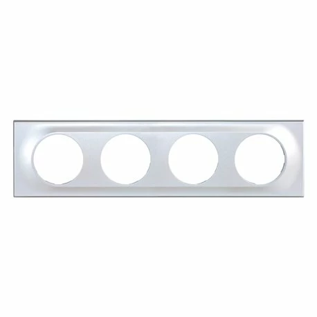 Plaque De Finition Silver 4 Postes 3 Plaque De Finition Silver 4 Postes