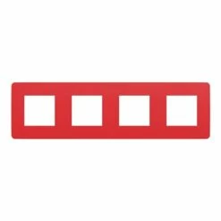 Schneider Electric Plaque De Finition Unica Studio Color NU280813 Rouge Cardinal Liseré Blanc 4 Postes 17 Schneider Electric Plaque De Finition Unica Studio Color NU280813 Rouge Cardinal Liseré Blanc 4 Postes -Schneider Electric Soldes plaque de finition unica studio color nu280813 rouge cardinal lisere blanc 4 postes 7