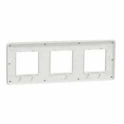 Schneider Electric Plaque De Finition Unica Studio Métal N NU280655M Aluminium Liseré Blanc 3 Postes 14 Schneider Electric Plaque De Finition Unica Studio Métal N NU280655M Aluminium Liseré Blanc 3 Postes -Schneider Electric Soldes plaque de finition unica studio metal n nu280655m aluminium lisere blanc 3 postes 4