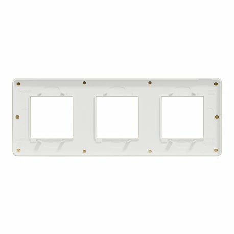 Schneider Electric Plaque De Finition Unica Studio Métal N NU280657M Cuivre Liseré Blanc 3 Postes 7 Schneider Electric Plaque De Finition Unica Studio Métal N NU280657M Cuivre Liseré Blanc 3 Postes – Image 5